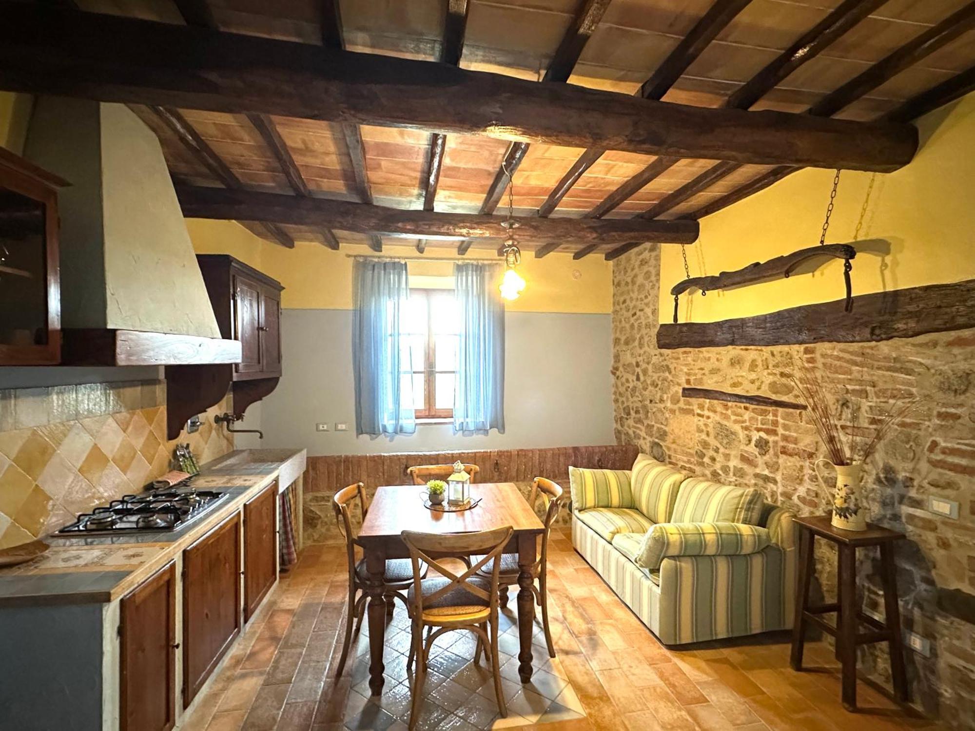 Borgo Tignano Apartment Casole d'Elsa Bagian luar foto
